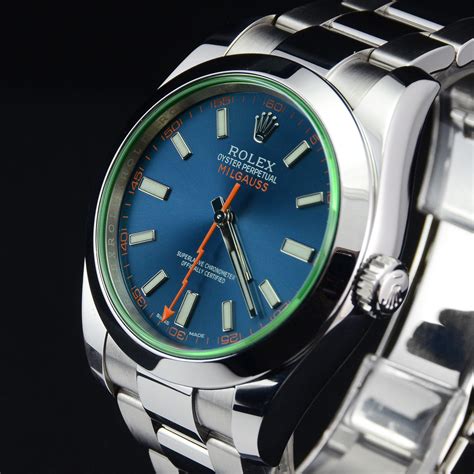 rolex oyster perpetual milagauss 116400gv price|rolex milgauss 11640 price.